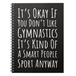 Funny Best Gifts For Gymnasts Gymnastics Sports  Notitieboek