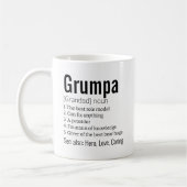Funny Best Grandad Definition Grump Grandfather Koffiemok (Links)