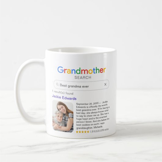 Funny Best Grandma Ever Search Results with Photo Koffiemok (Links)