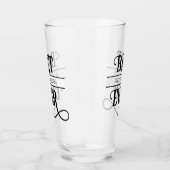 Funny Best Job Title Procrastinator Ever Glas (Rechts)