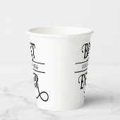 Funny Best Job Title Procrastinator Ever Papieren Bekers (Rechts)