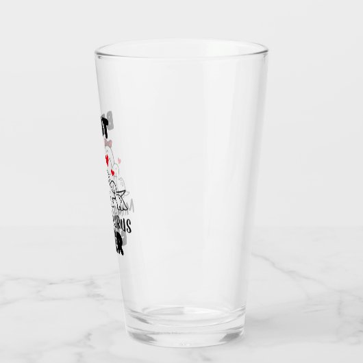 Funny Best Mamasaurus Ever Glass Cup Glas (Links)