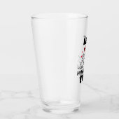 Funny Best Mamasaurus Ever Glass Cup Glas (Rechts)