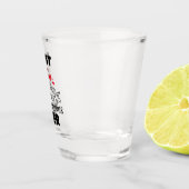 Funny Best Mamasaurus Ever Shot Glass Shot Glas (Rechts)