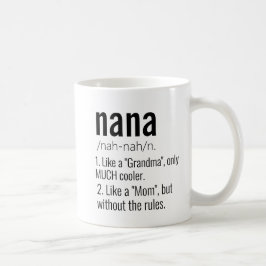 Funny Best Nana Grandad Definition of Grandfather Koffiemok