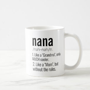 Funny Best Nana Grandad Definition of Grandfather Koffiemok