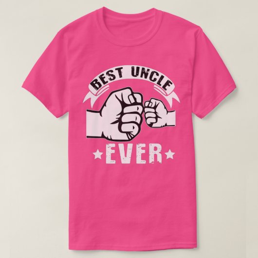 Funny Best oom Ever Fistbump Cool oom Nephew T-shirt (Design voorkant)