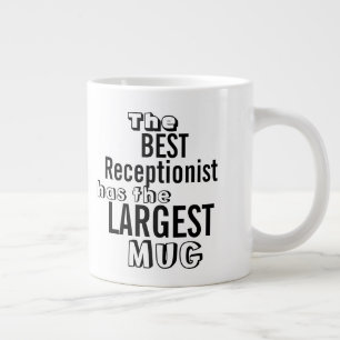 Funny Best RECEPTIONIST Big Mok Quote