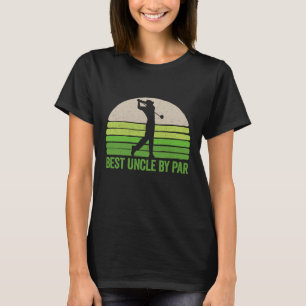 Funny Best Uncle by Par Golf Apparel Vaderdag T-shirt