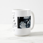 Funny Beste papa Gepersonaliseerde Foto Vaderdag Koffiemok (Voorkant rechts)