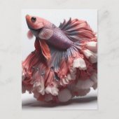 Funny Betta Fish Mode Briefkaart (Voorkant)
