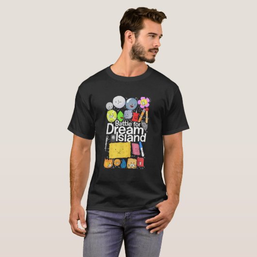 Funny Bfdi-Battle for Dream-Island Kids Graphic Bo T-shirt (Voorkant volledig)