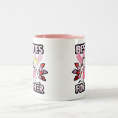 Funny BFF Best Friends Forever Tweekleurige Koffiemok (Center)