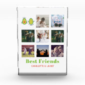 Funny BFF FOTO COLLAGE Gift Personalized AVOCADO (Voorkant)