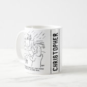 Funny Bible Study of Biblical Story of Noah's Ark Koffiemok (Voorkant links)