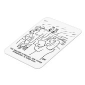 Funny Bible Study of Biblical Story of Noah's Ark Magneet (Linkerzijde)