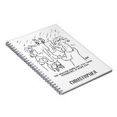 Funny Bible Study of Biblical Story of Noah's Ark Notitieboek (Rechterzijde)