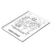 Funny Bible Study of Biblical Story of Noah's Ark Notitieboek (Linkerzijde)