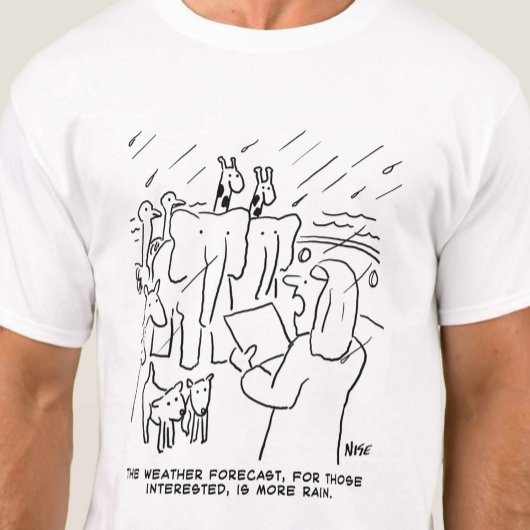 Funny Bible Study of Biblical Story of Noah's Ark T-shirt