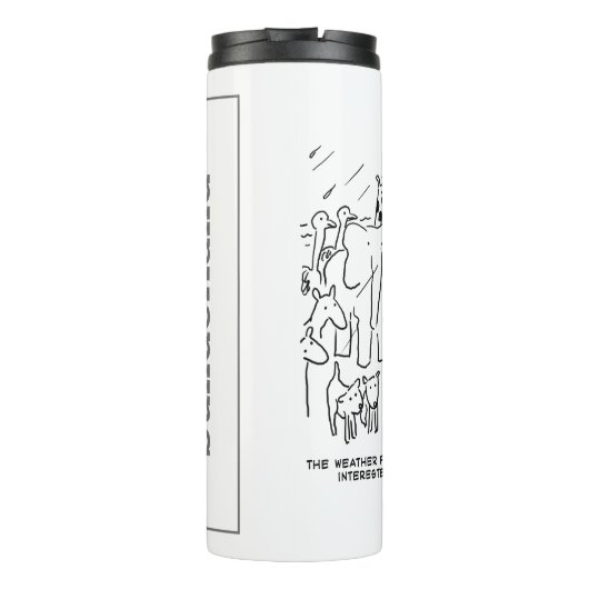 Funny Bible Study of Biblical Story of Noah's Ark Thermosbeker (Achterkant)