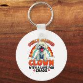 Funny Bichon Frise Design For Dog Lover  Sleutelhanger (Voorkant)