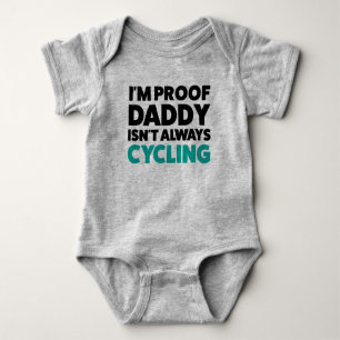 Funny Bicycle Cycling Jersey Bodysuit Baby