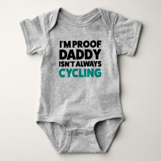 Funny Bicycle Cycling Jersey Bodysuit Baby