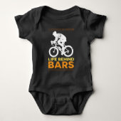 Funny Bicycle "Life Behind Bars" Cyclist Cycling Romper (Voorkant)