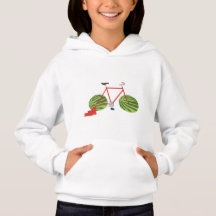 Funny Bicycle met Watermeloen Wheels