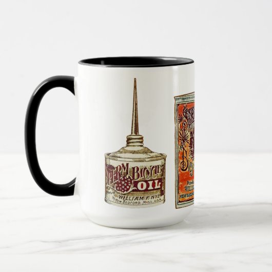 Funny  Bicycle Sperm Oil Mok (Links)