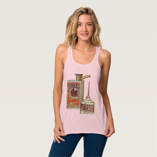 Funny  Bicycle Sperm Oil Tanktop (Volledige Voorkant)