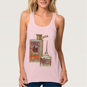 Funny Bicycle Sperm Oil Tanktop