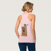 Funny  Bicycle Sperm Oil Tanktop (Volledige Achterkant)