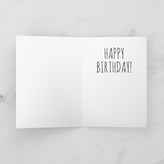 Funny Biden Birthday: Big F-ing Deal Kaart (Binnen)