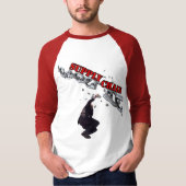 Funny Biden Breaking Chain Brandon Meme T-shirt (Voorkant)