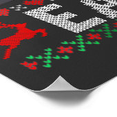 Funny Biden Confused Happy Easter Ugly Christmas T Poster (Hoek)