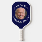 Funny Biden Let's Go Brandon Pickleball Paddle (Voorkant)