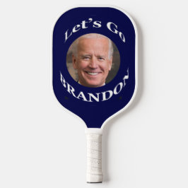 Funny Biden Let's Go Brandon Pickleball Paddle