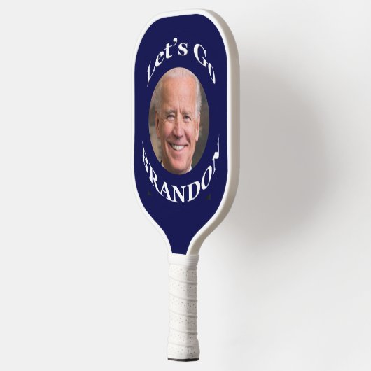 Funny Biden Let's Go Brandon Pickleball Paddle (Links)