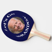 Funny Biden Let's Go Brandon Tafeltennisbatje (Zijkant)