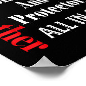 Funny Big Brother Definition Birthday Men Teens Yo Poster (Hoek)