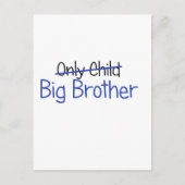 Funny Big Brother Design Briefkaart (Voorkant)