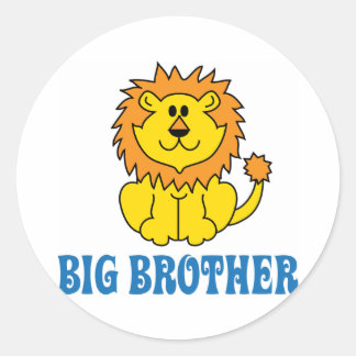 Funny Big Brother Ronde Sticker