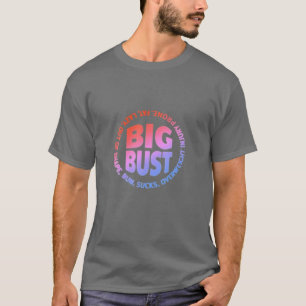 Funny Big Bust Mekhi-Becton Colorful Retro  T-shirt