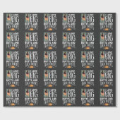 Funny Big Butt en Taco Lover Cadeaupapier (Vlak)