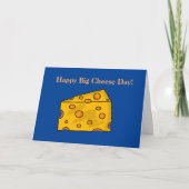 Funny Big Cheese Boss Day Card Kaart (Voorkant)