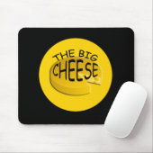 Funny Big Cheese Boss Mousepad Muismat (Met muis)