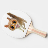 Funny Big Eye d Kitty Cat Tafeltennisbatje (Zijkant)
