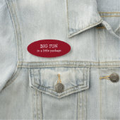 Funny Big Fun Kantoor Naamplaatje (In situ)