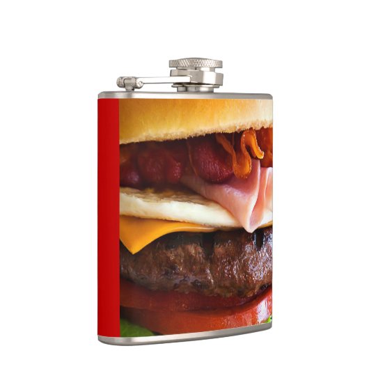 Funny big hamburger heupfles (Rechts)